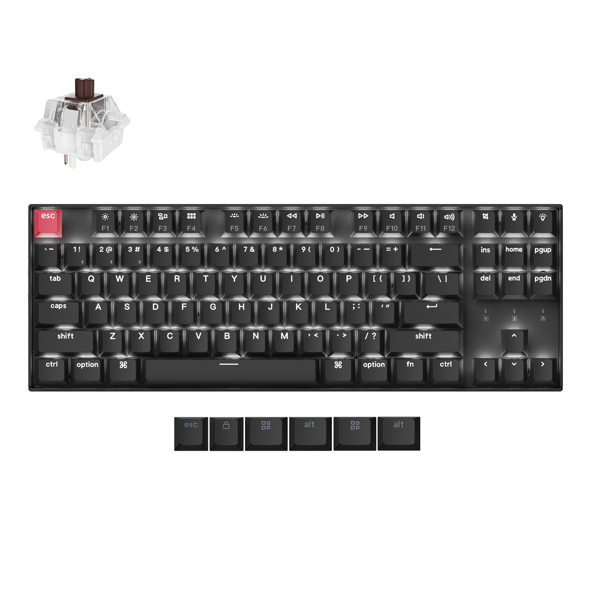 Keychron K8 QMK Wireless Mechanical Keyboard (Version 2) - Image 10