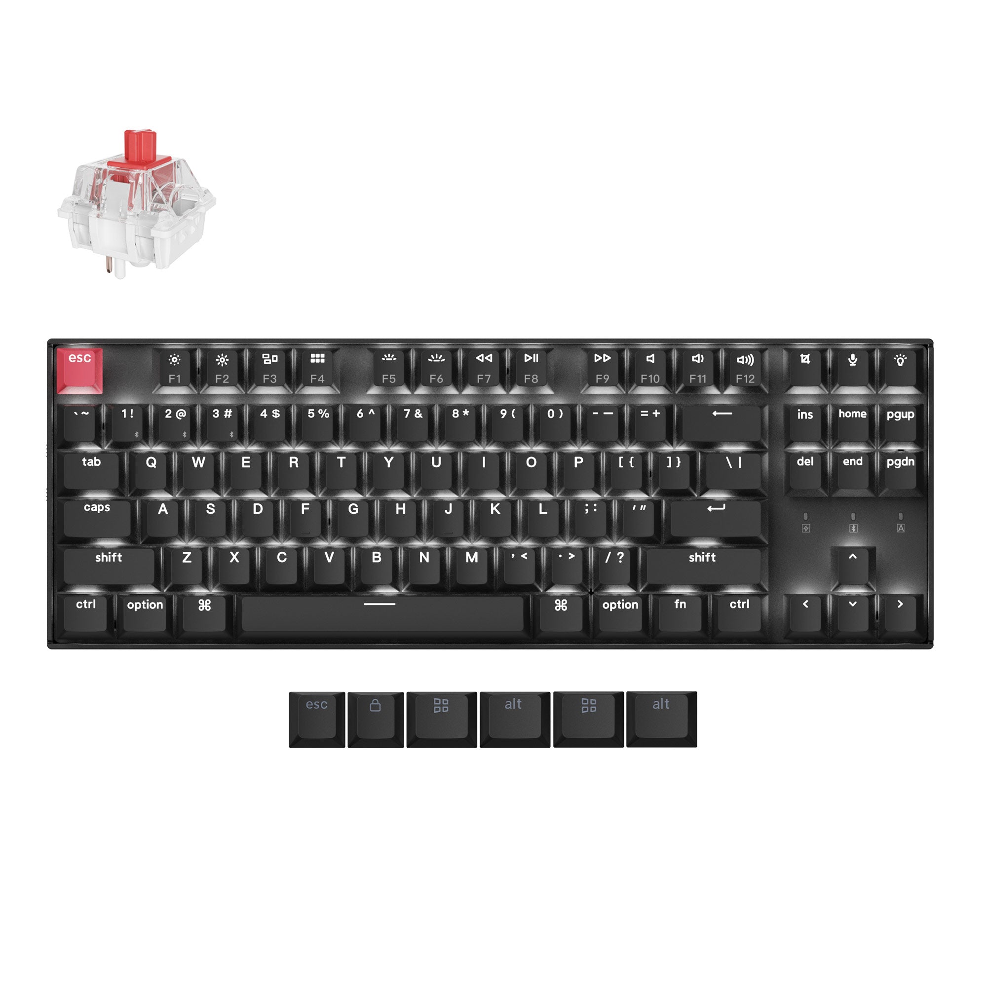 Keychron K8 QMK Wireless Mechanical Keyboard (Version 2) - Image 11