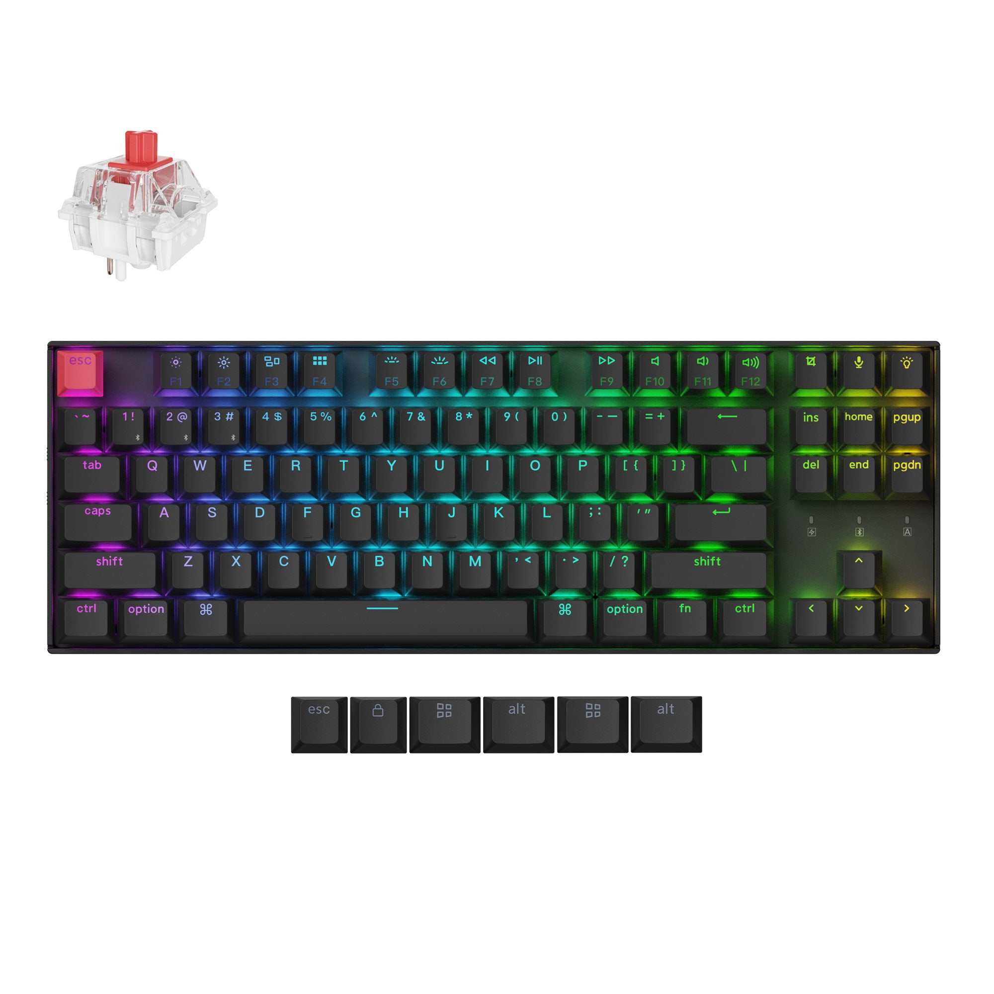 Keychron K8 QMK Wireless Mechanical Keyboard (Version 2) - Image 4