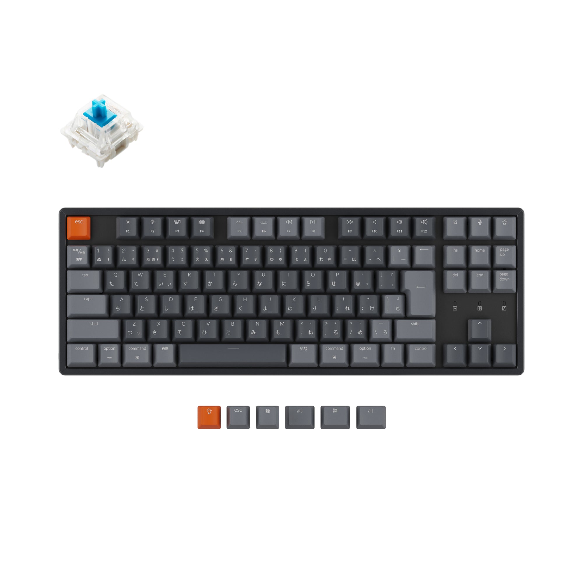 Keychron K8 Wireless Mechanical Keyboard (Japan JIS Layout) - Image 5