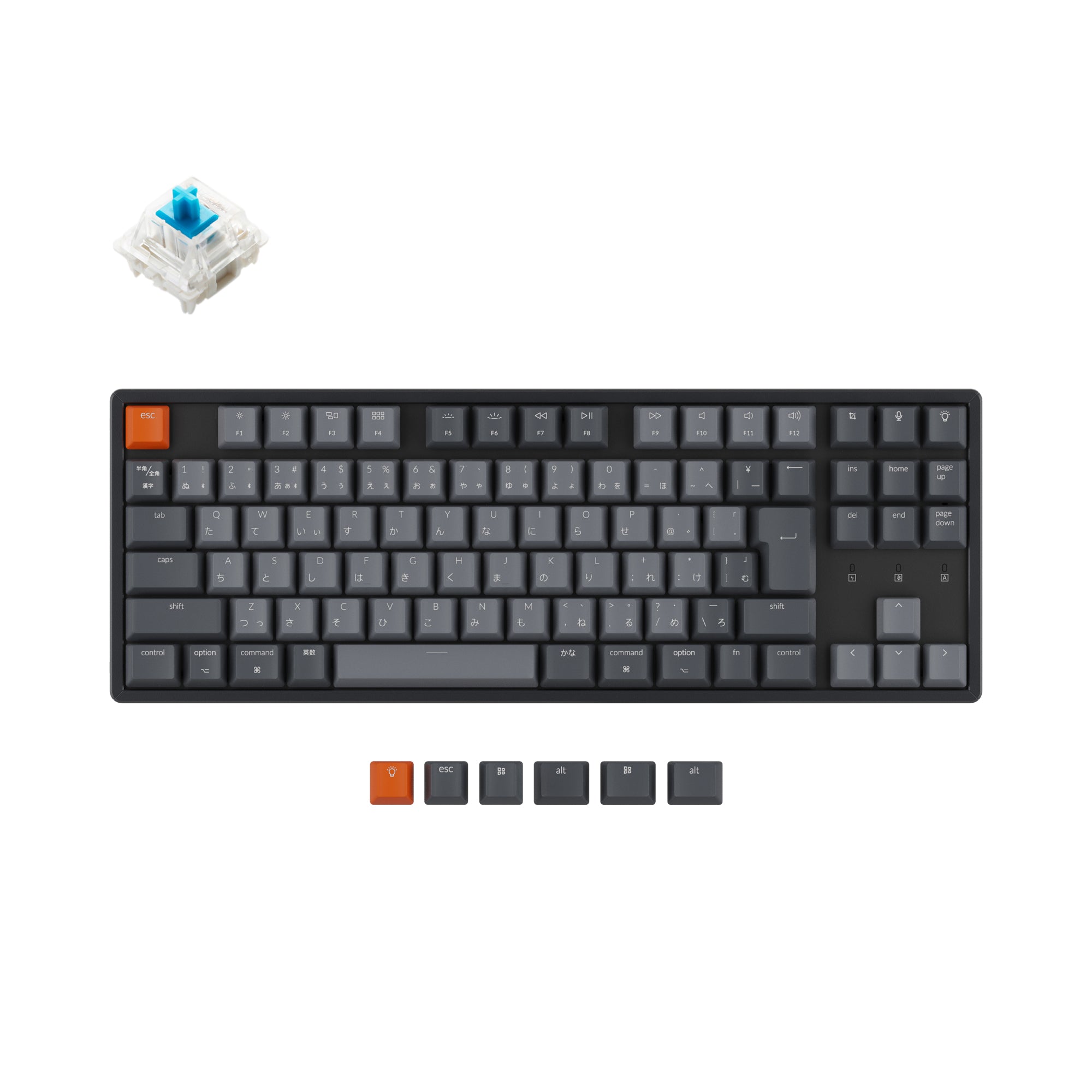 Keychron K8 Wireless Mechanical Keyboard (Japan JIS Layout) - Image 2