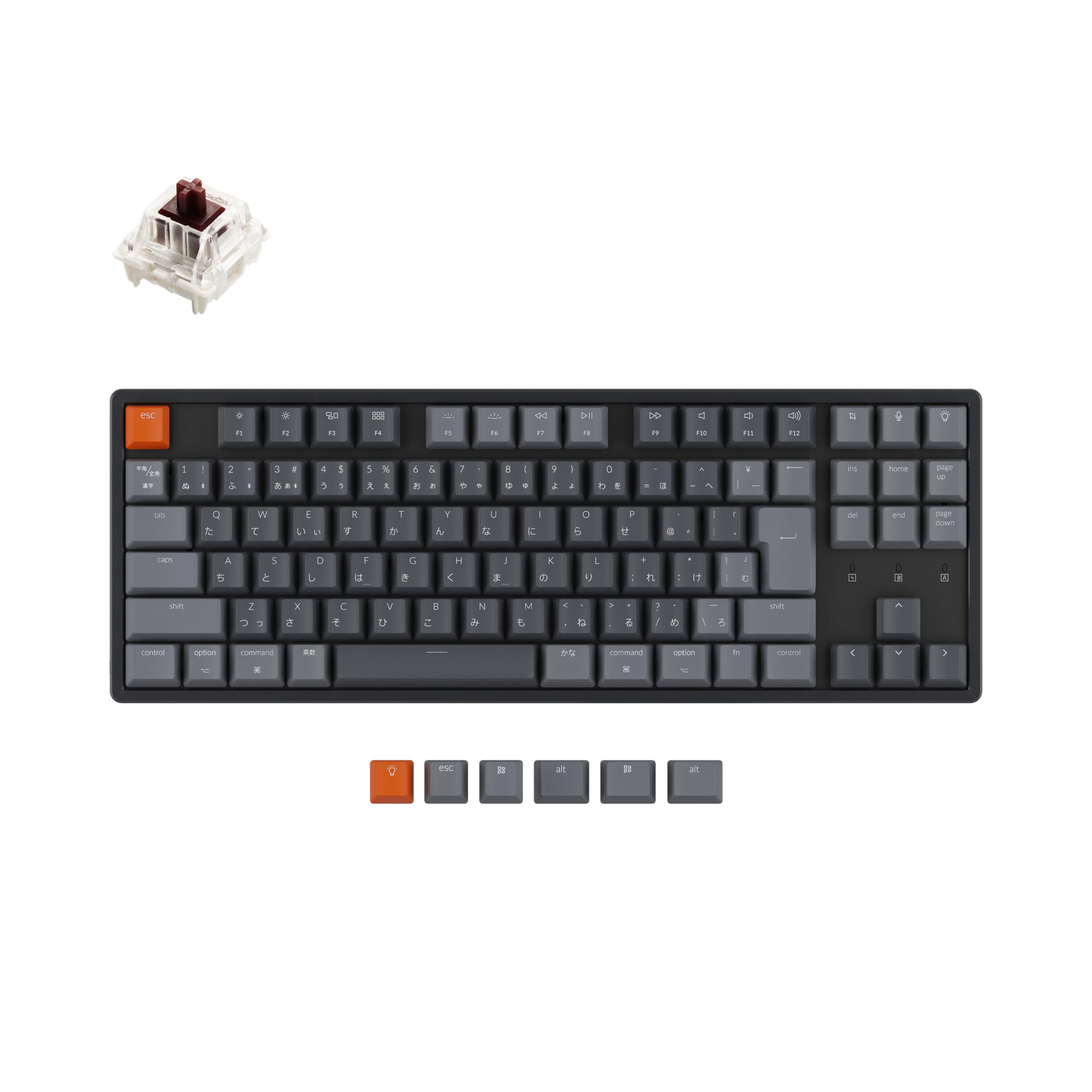 Keychron K8 Wireless Mechanical Keyboard (Japan JIS Layout) - Image 6