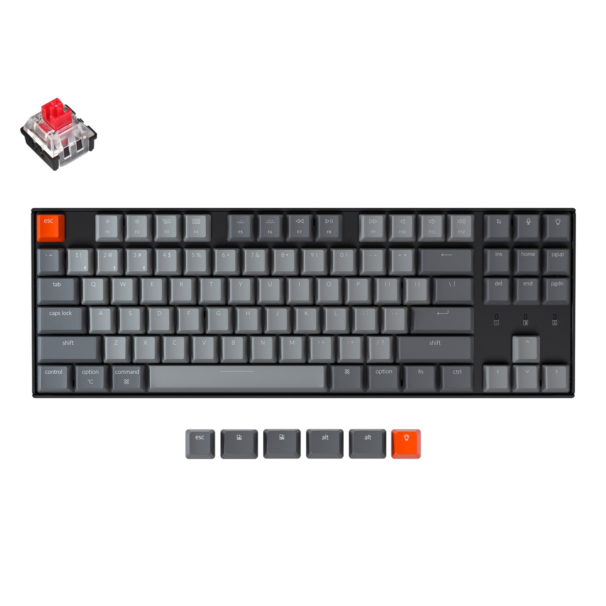 Keychron K8 Wireless Mechanical Keyboard - Image 7