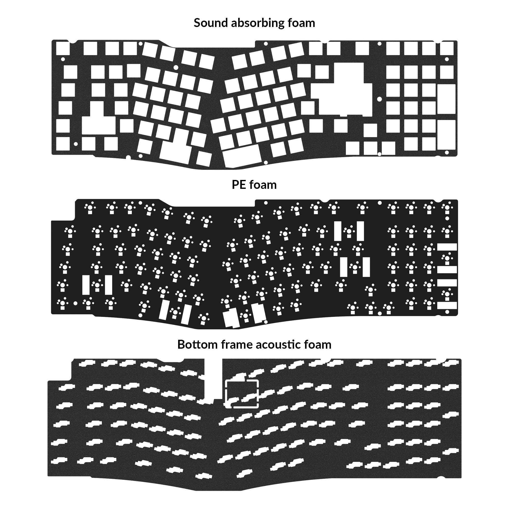 Keychron Q13 Pro / Q13 Max Acoustic Upgrade Kit - Image 2