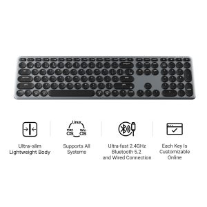Keychron B5 Pro Ultra-Slim Wireless Keyboard