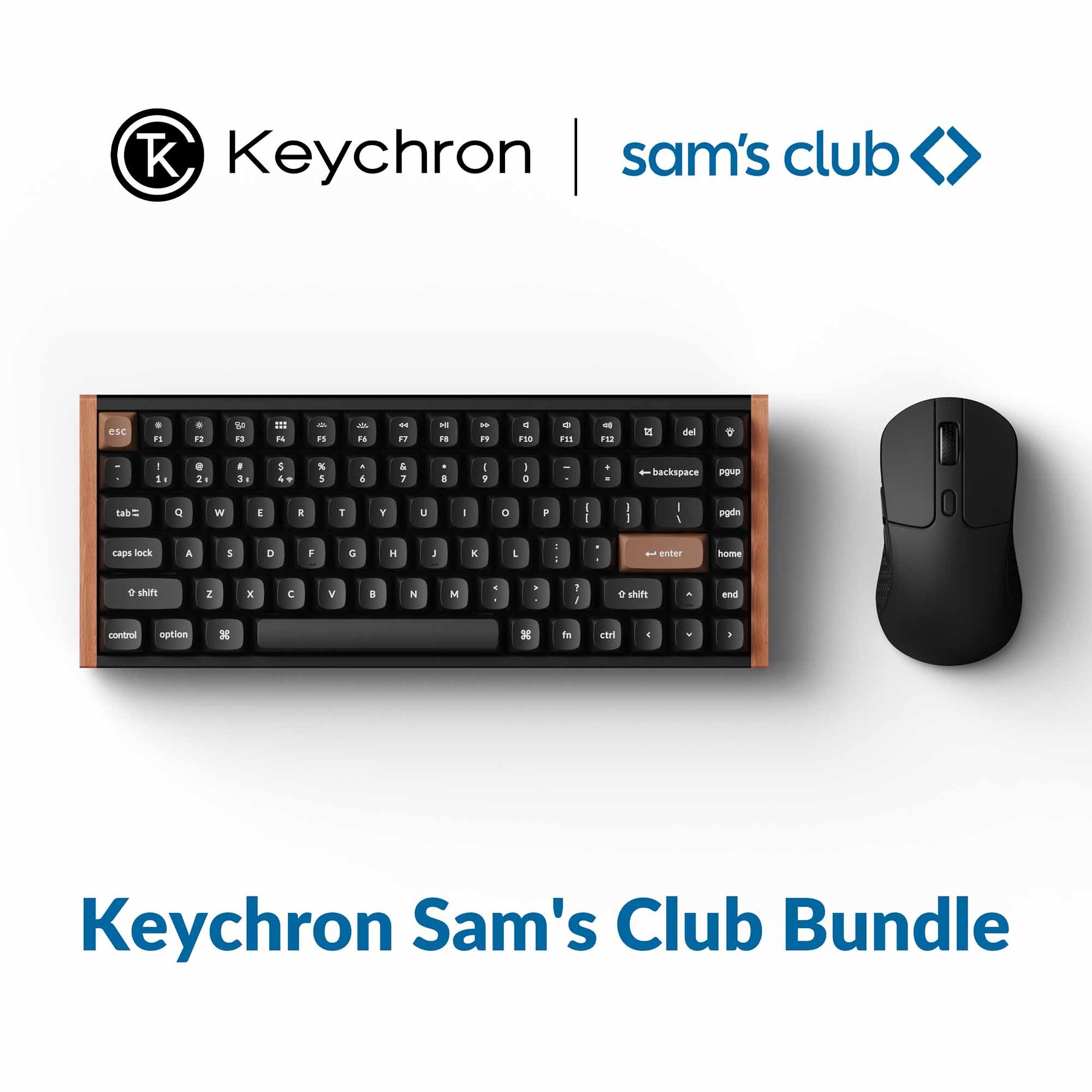 Keychron K2 HE Keyboard and M3 Mouse Wireless Elite Bundle