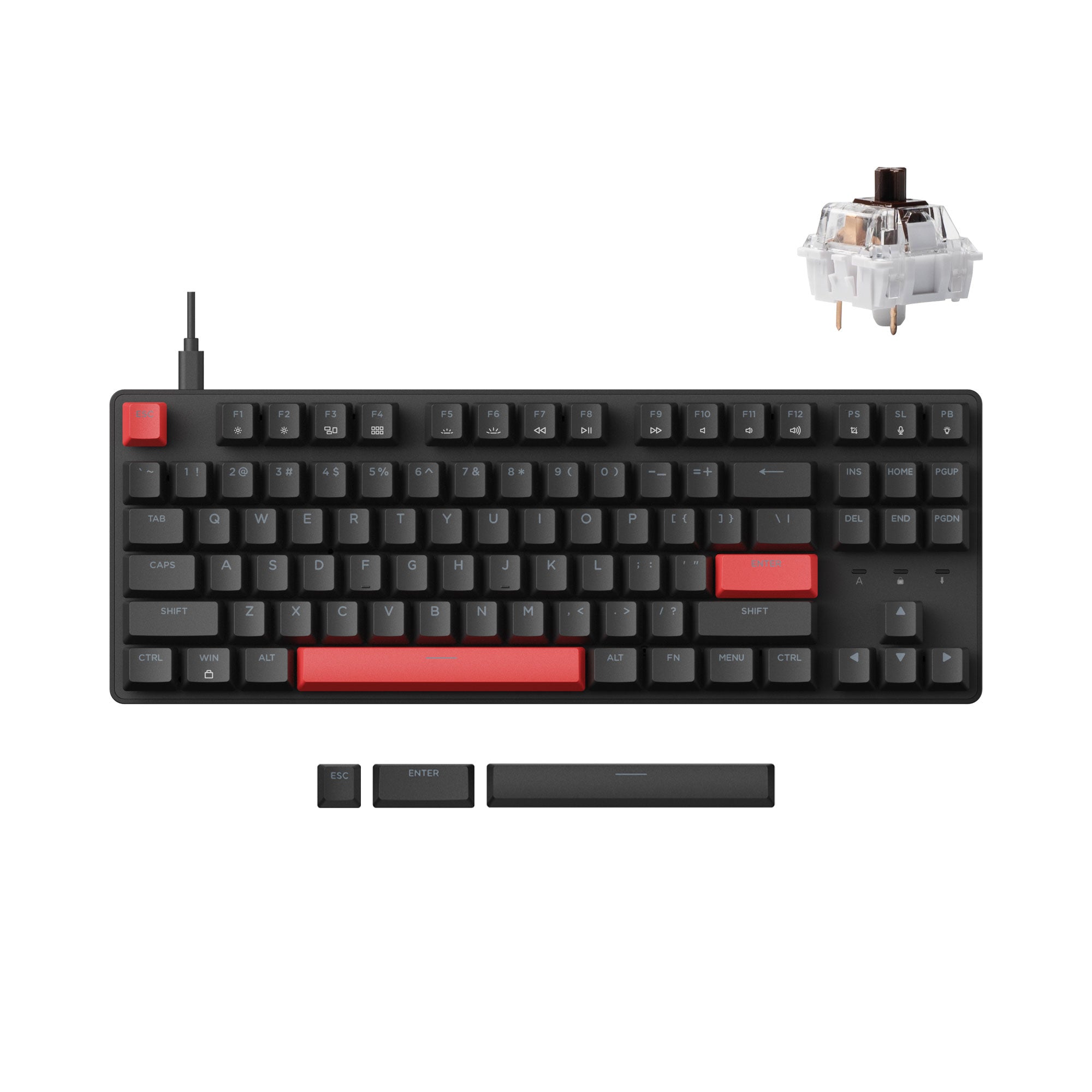 Lemokey X1 QMK/VIA Wired Mechanical Keyboard - Image 2