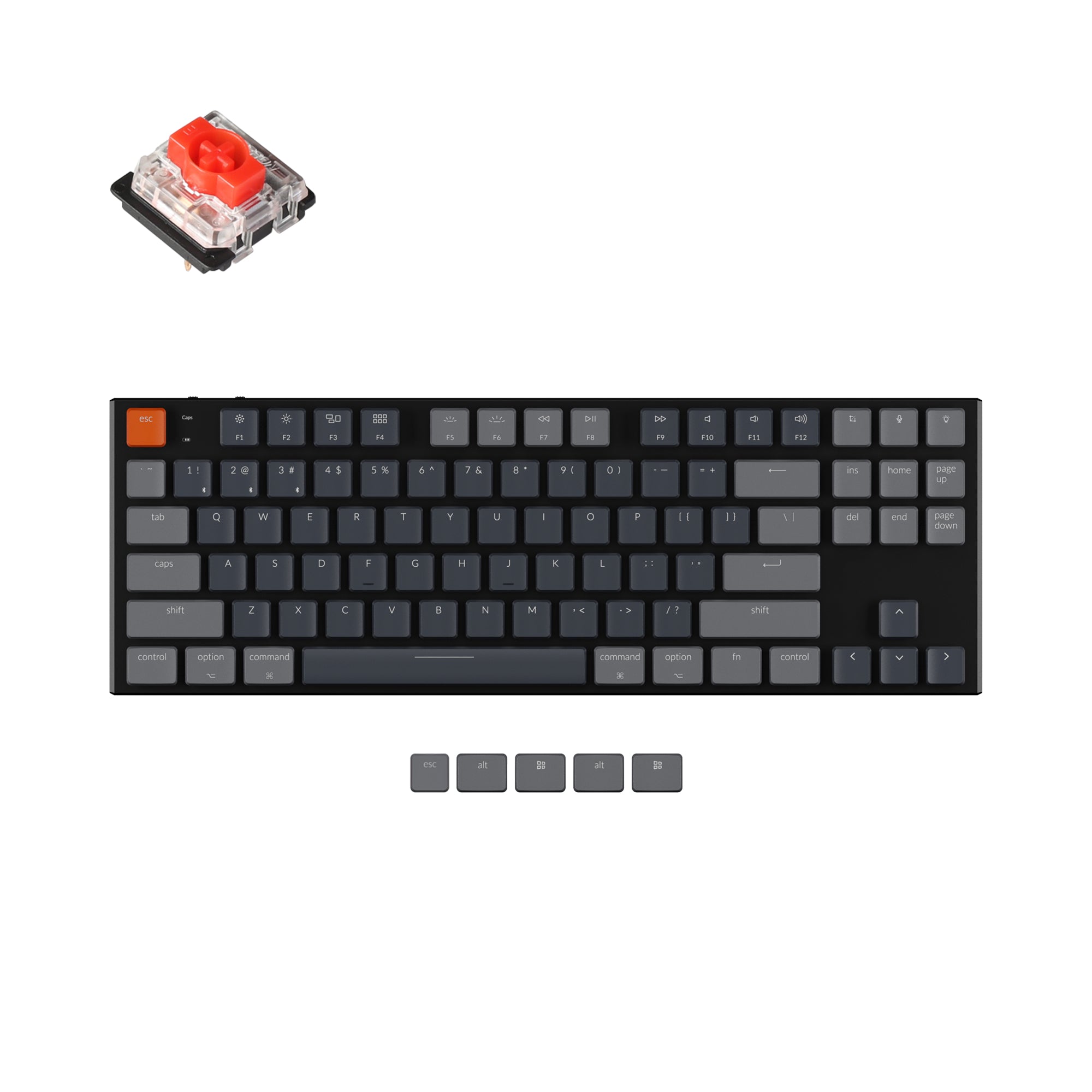 Keychron K1 Wireless Mechanical Keyboard (Version 5) - Image 4
