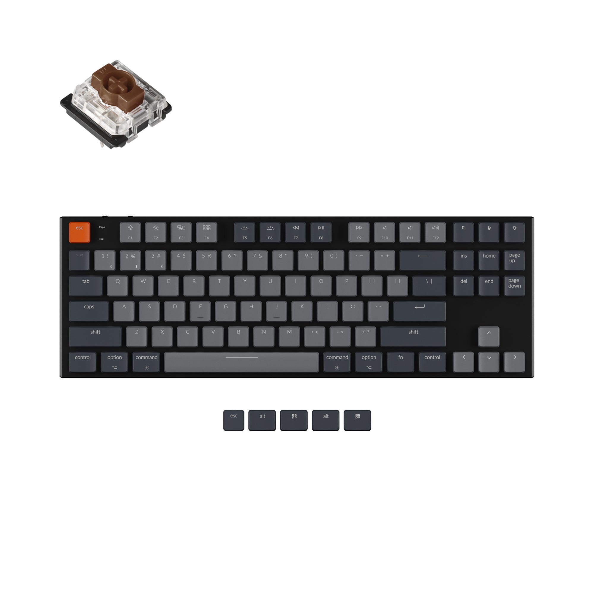 Keychron K1 Wireless Mechanical Keyboard (Version 5) - Image 3