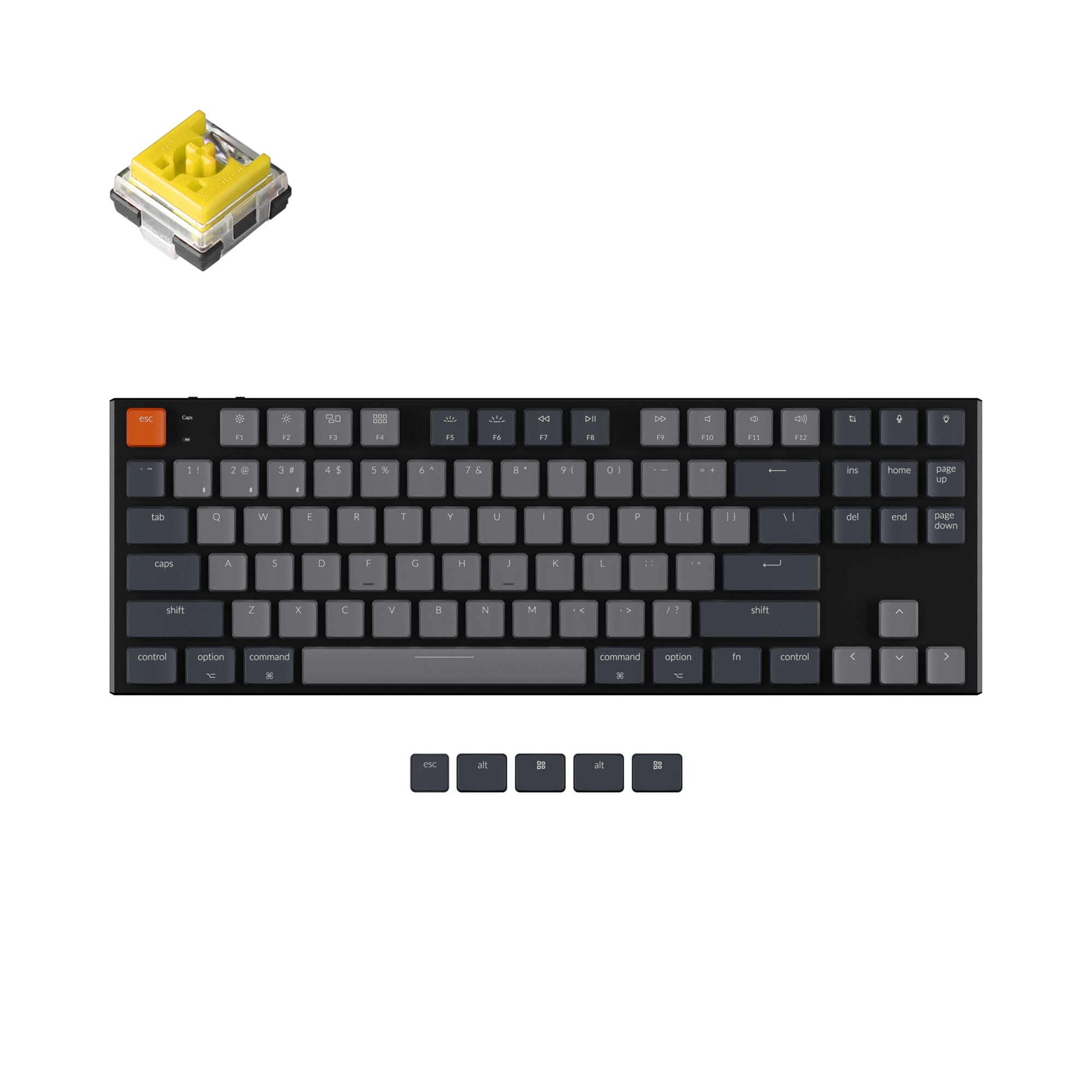Keychron K1 Wireless Mechanical Keyboard (Version 5) - Image 10