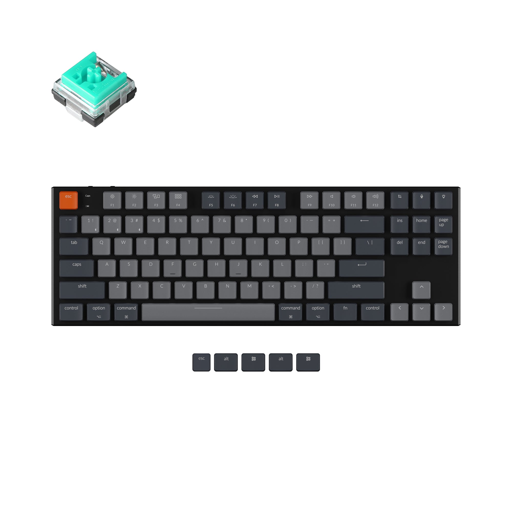 Keychron K1 Wireless Mechanical Keyboard (Version 5) - Image 11