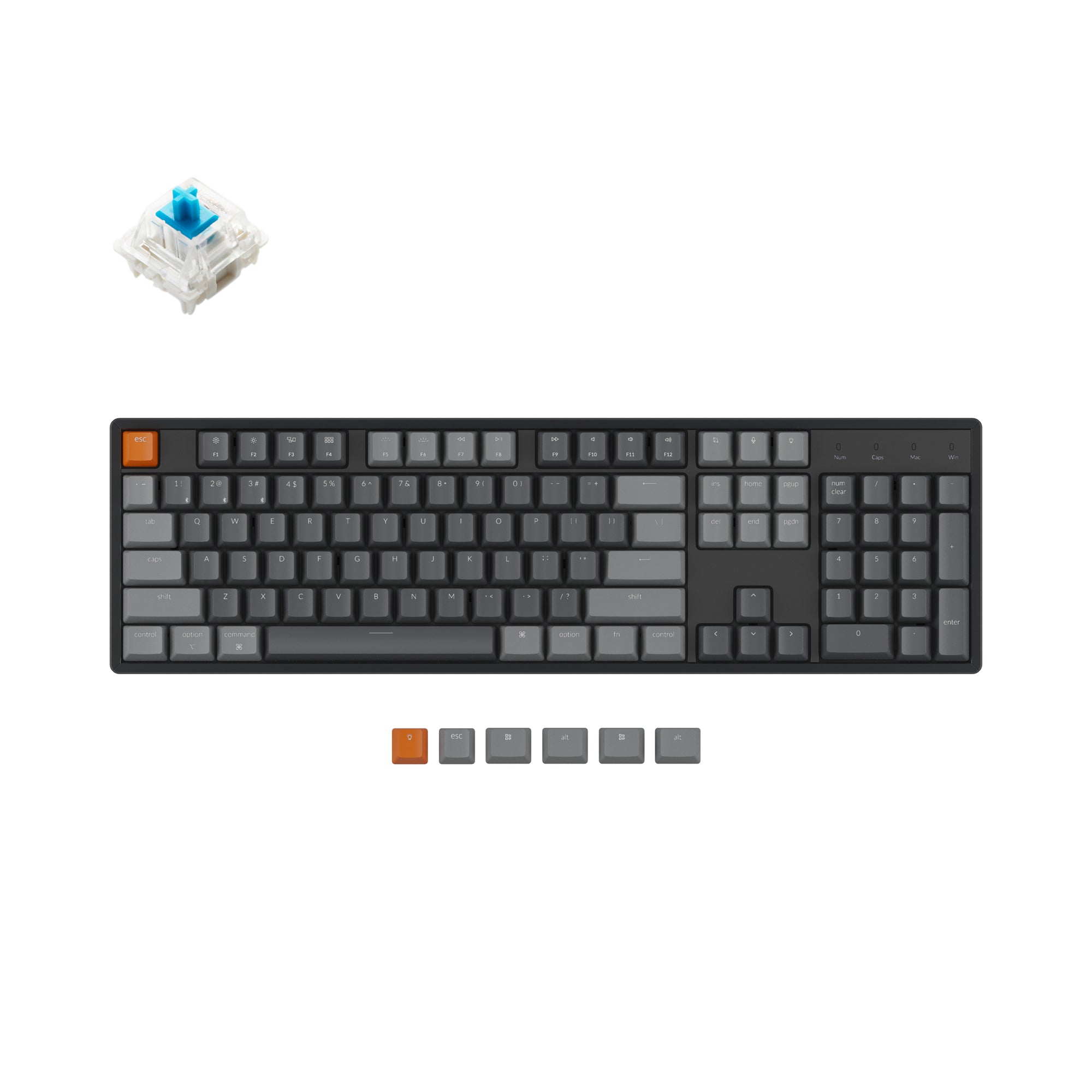 Keychron K10 Wireless Mechanical Keyboard - Image 5