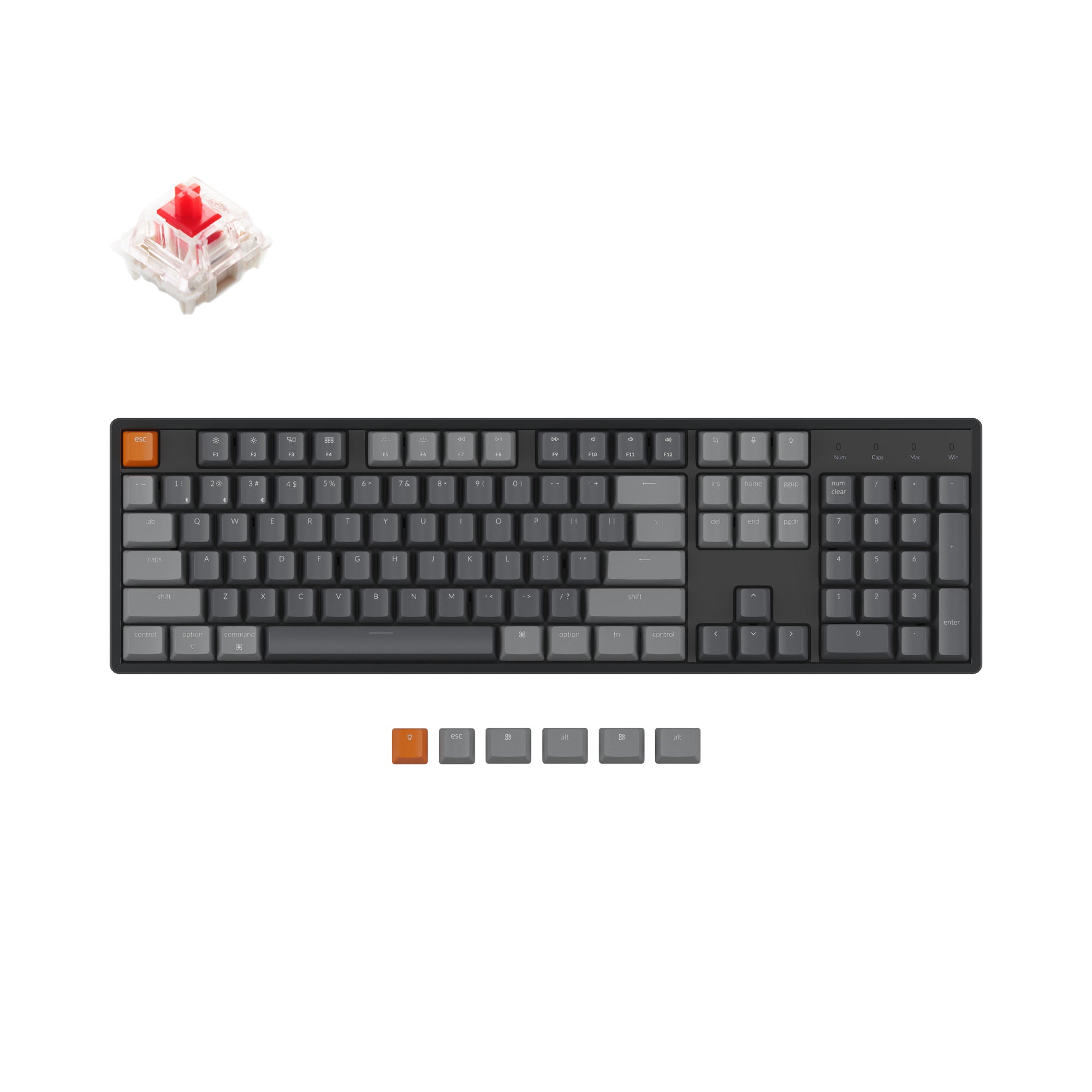 Keychron K10 Wireless Mechanical Keyboard - Image 4