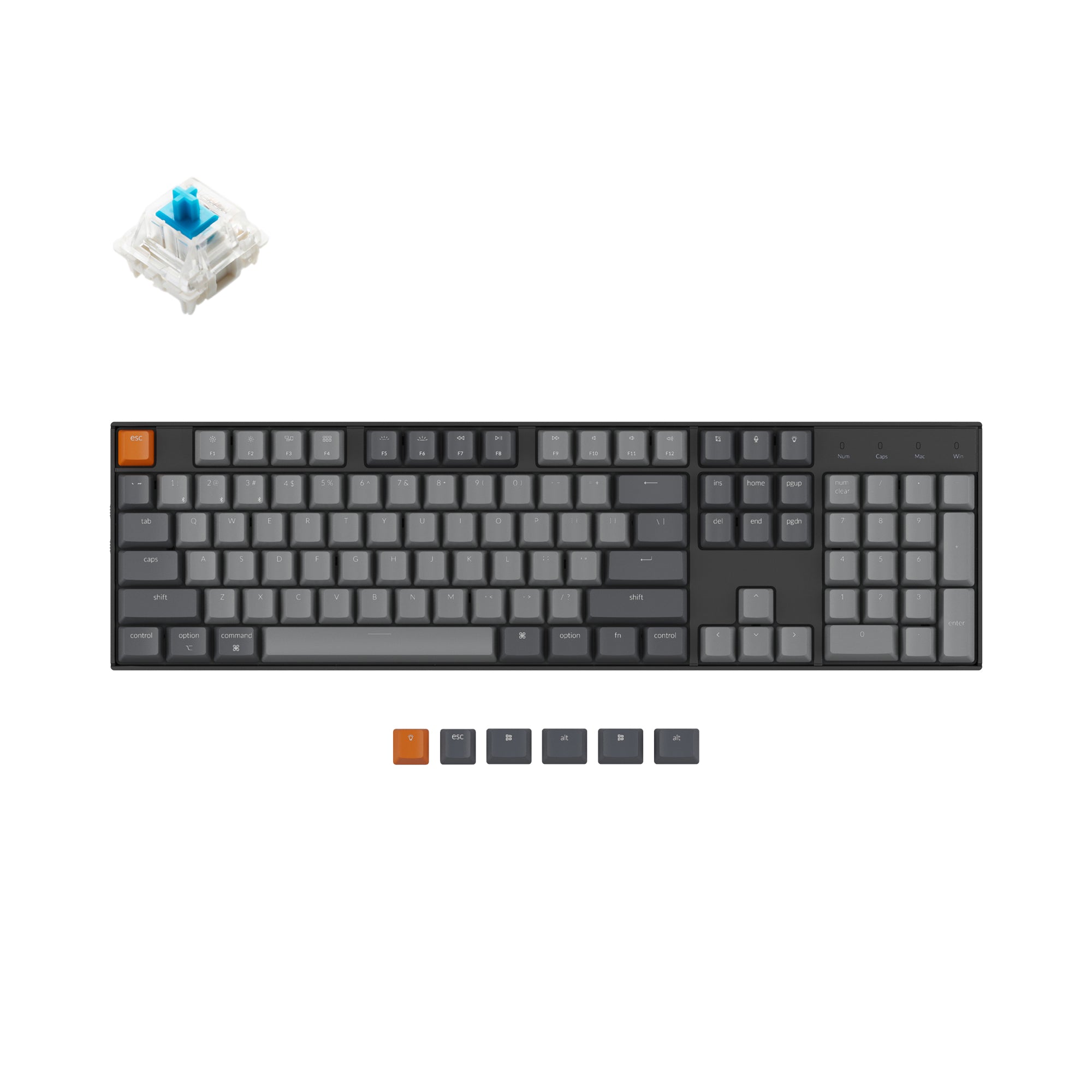 Keychron K10 Wireless Mechanical Keyboard - Image 2