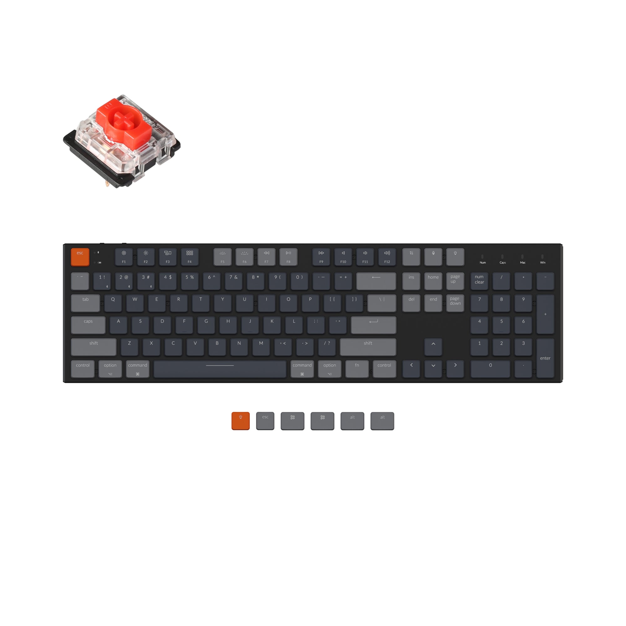 Keychron K5 Wireless Mechanical Keyboard - Image 4